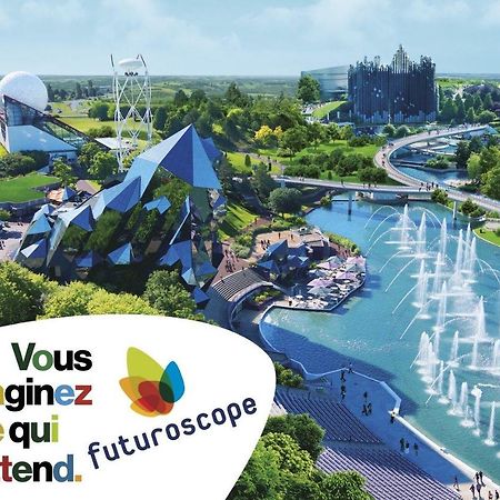 Loveyou Villalunoterie Futuroscope Piscine Spa 4Pers Oyre Εξωτερικό φωτογραφία
